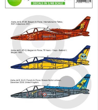 1/48 Alpha Jet E Belgian Air Force and Armeé de l'Air part 3