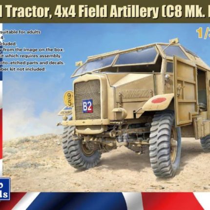 British WWII Tractor 4x4 Field Artillery (C8 Mk.II Late)