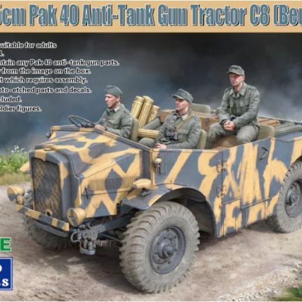 German 4x4 7.5cm Pak 40 Anti-Tank Gun Tractor C8 (Beutewagen)