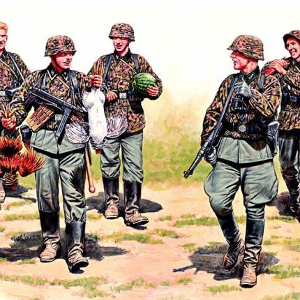 German Elite Infantry Eastern Front, WW II era