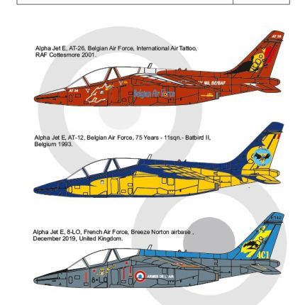 1/72 Alpha Jet E Belgian Air Force and Armeé de l'Air part 3