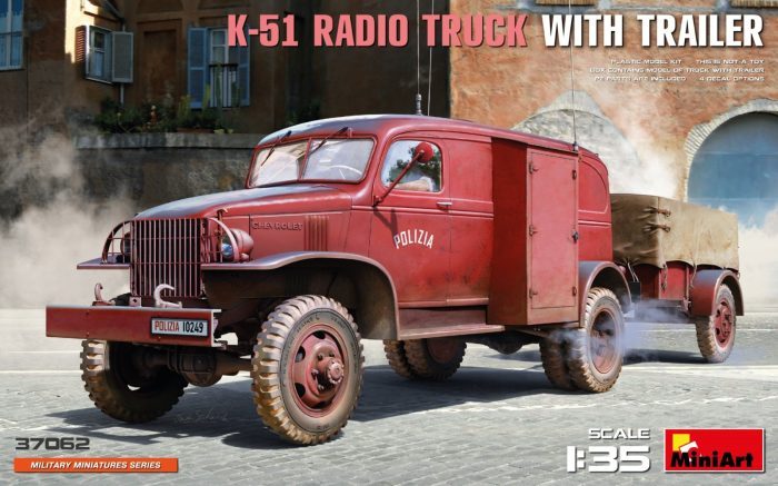 K-51 RADIO TRUCK WITH TRAILER