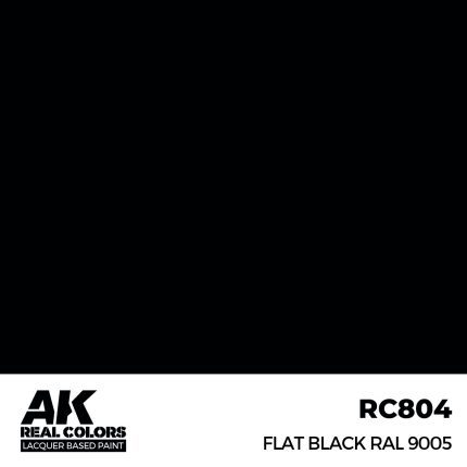 Flat Black RAL 9005 17 ml.