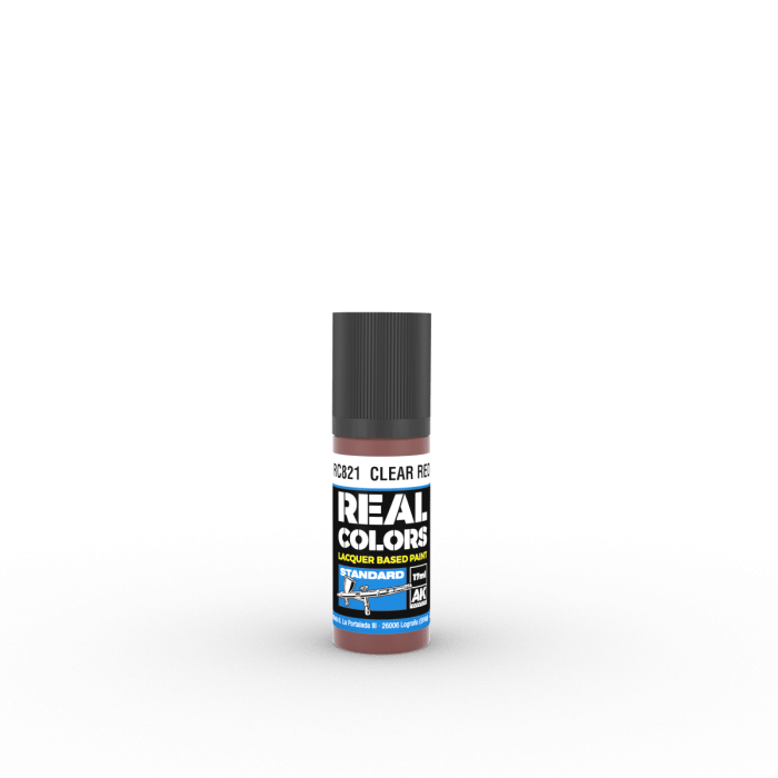 Clear Red 17 ml.