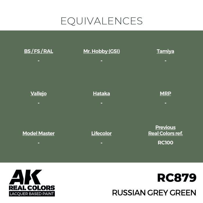 Russian Grey Green 17 ml.