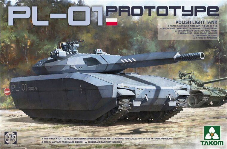 PL-01 Prototype Polish Light Tank