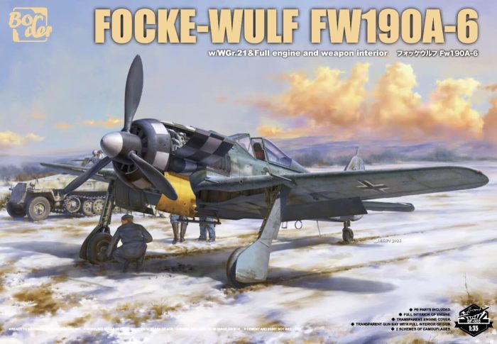 Focke-Wulf FW-190A-6 w/Wgr. 21 & Full engine and weapons interior