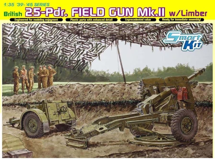 British 25pdr Field Gun Mk.II w/Limber