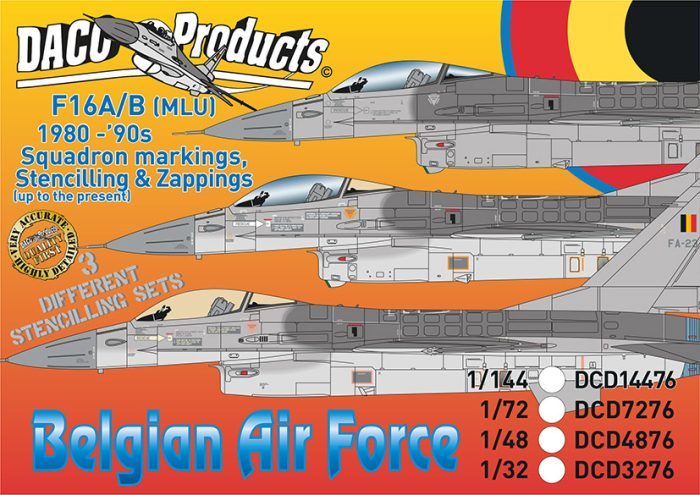 F16A/B (MLU) 1980-'90s (1/144)