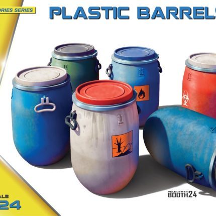 Plastic Barrels 100L