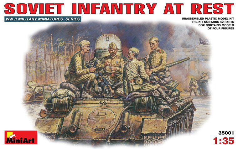 Soviet Infantry at Rest