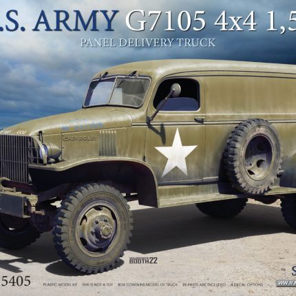 U.S. Army G7105 4x4 1,5 t Panel Delivery Truck