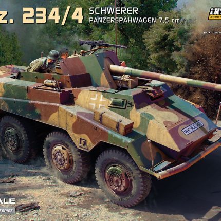 Sd.Kfz. 234/4 Schwerer Panzerspähwagen 7,5cm Interior Kit