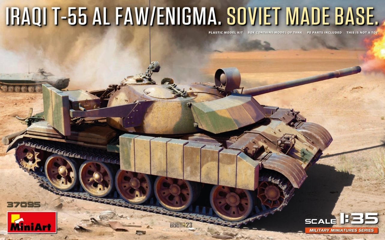 Iraqi T-55 Al Faw/Enigma Soviet Made Base