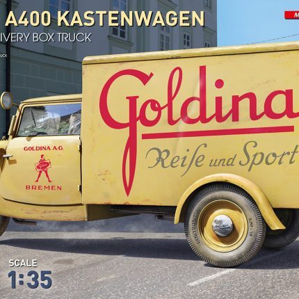 Tempo A400 Kastenwagen 3-wheel Delivery Box Truck