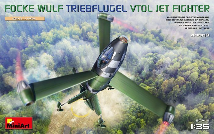 Focke-Wulf Triebflügel VTOL Jet Fighter