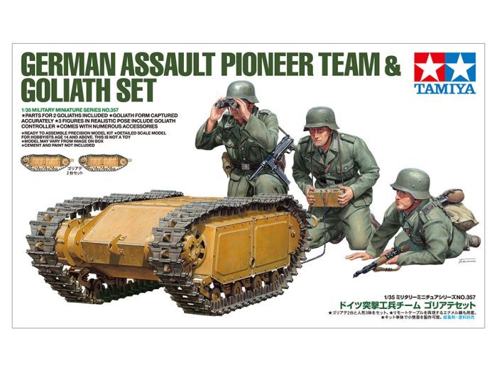 German Assault Pioneer Team & Goliath Set